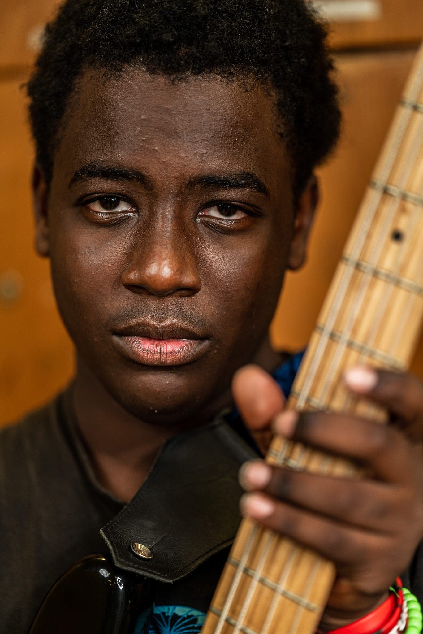 A student photographed on campus — one of the many people a university's storytelling serves
